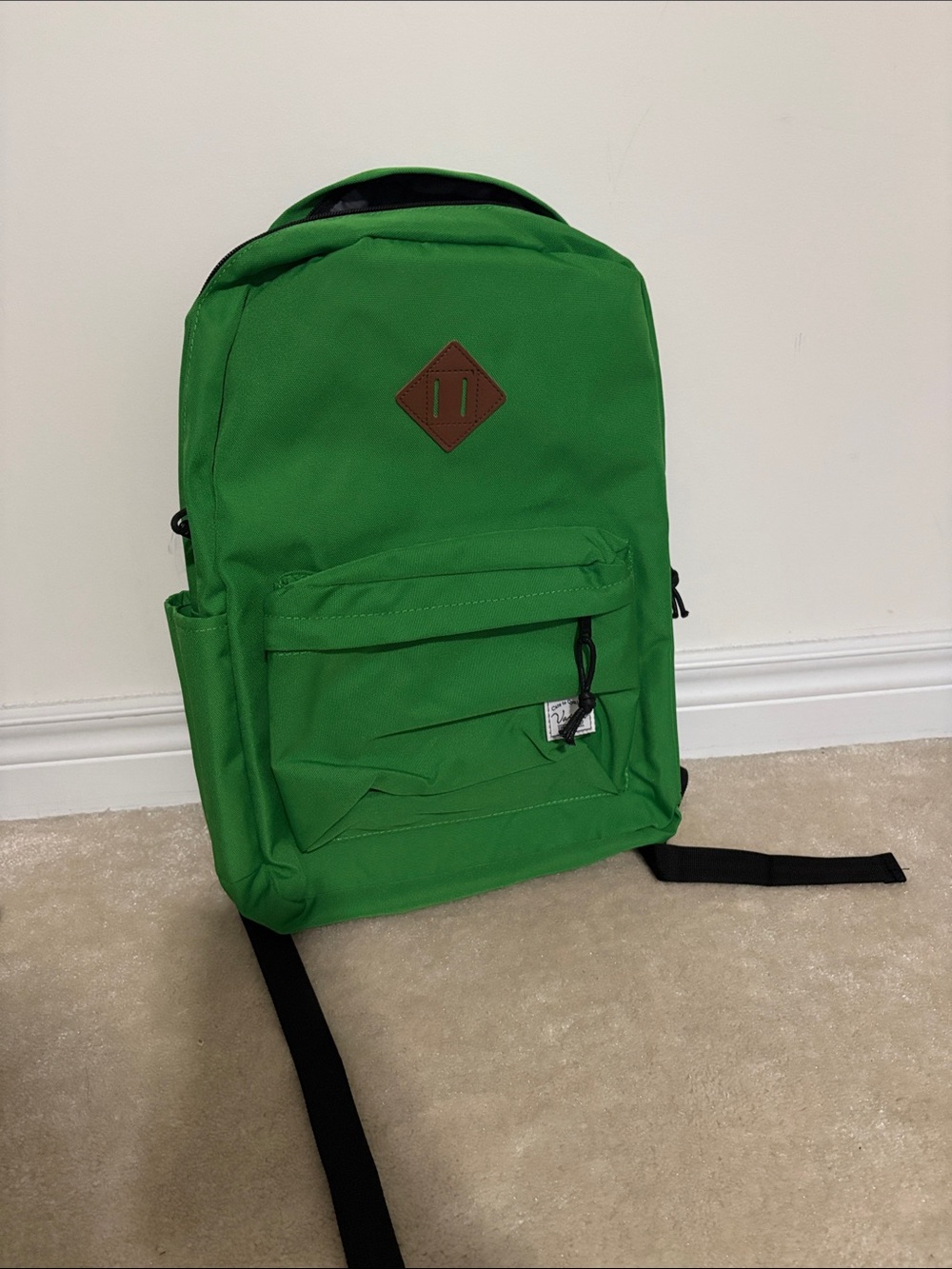 Green kids vaschy Backpack - Durable Casual Carry